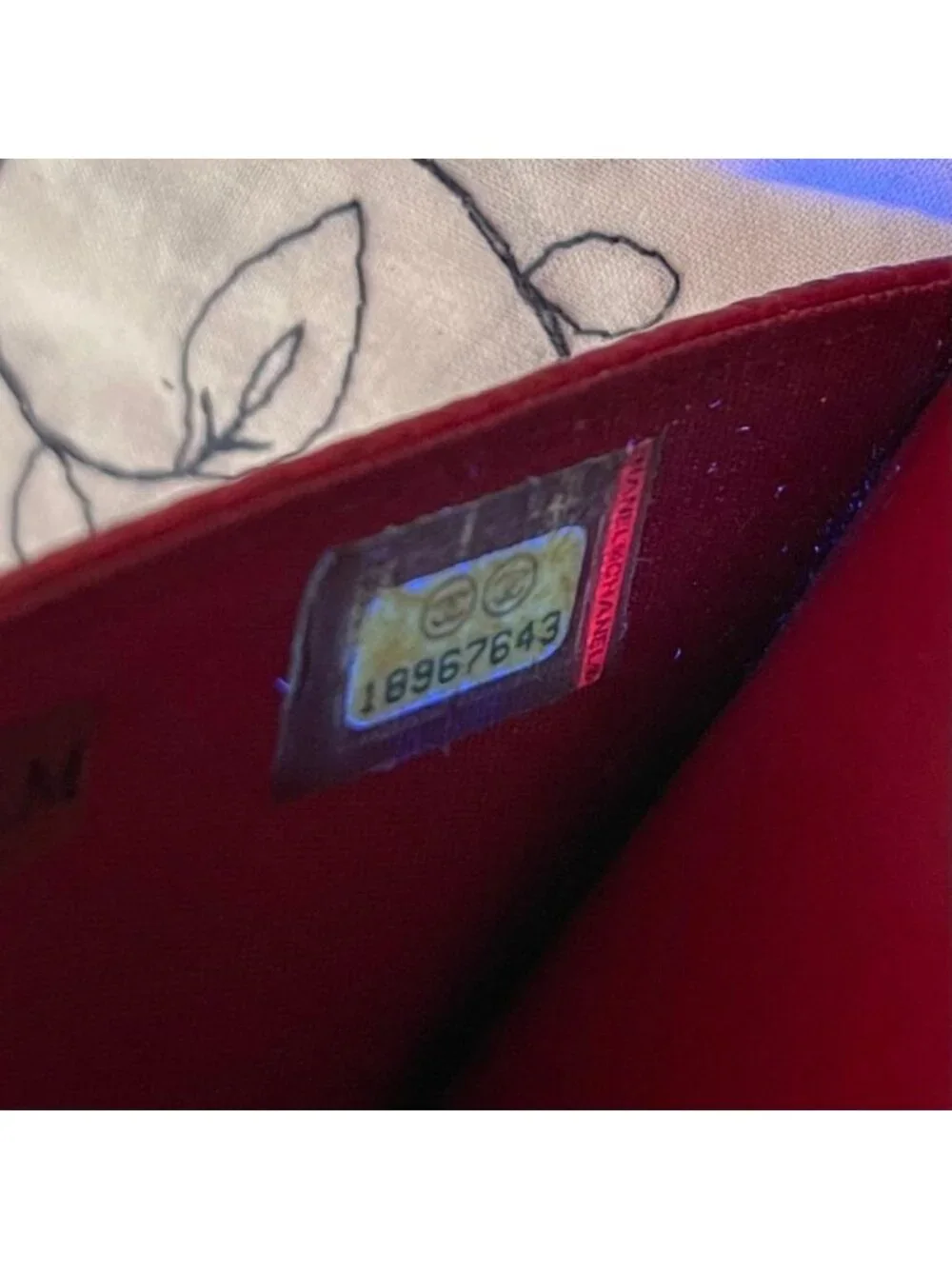 Chanel Chain Wallet Jumbo CC Logo Caviar Leather Red Shoulder Bag